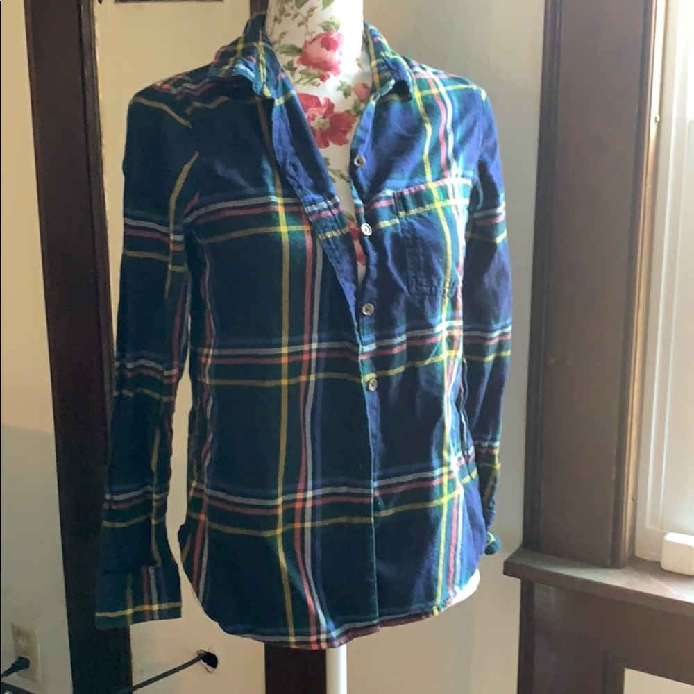 Classic Cut Flannel Button Down - image 1